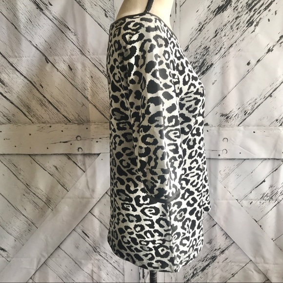Marc New York Leopard Print Top Size Medium - Picture 3 of 9